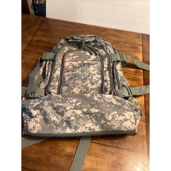 Code Alpha Militia Expandable Backpack Military Style Camouflage Hiking Camping - Picture 11 of 11